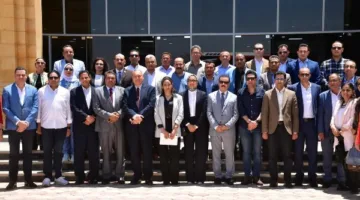 جامعة الوادي الجديد تقدم تجربة أول مبنى للاختبارات الإلكترونية أمام نواب المحافظين