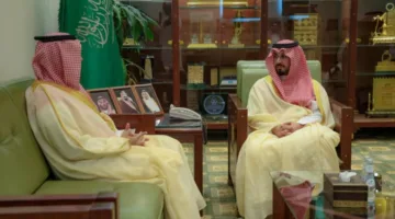 محافظ الخرج يلتقي برئيس جامعة الأمير سطام
