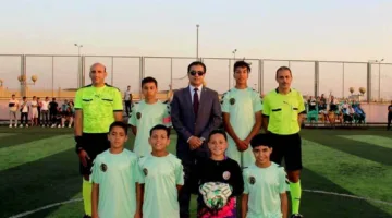 أبو الهول يحصد كأس منطقة القاهرة الكبرى لفئة الميني فوتبول تحت 13 عامًا