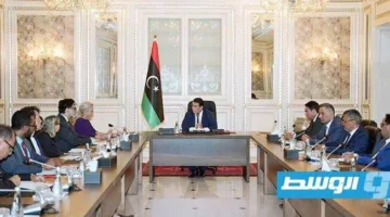 خلال اجتماعه بفريق أممي، المنفي يبرز ضرورة توافق مهام البعثة الأممية مع آمال الليبيين.