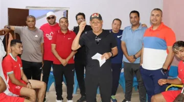 فريق المنيا لكرة القدم يستهل تدريباته للموسم الجديد بإشراف المدرب “قناوي”