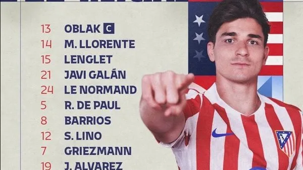 ألفاريز وجريزمان يتألقان مع أتليتكو مدريد ضد باريس في بطولة كأس العالم للأندية ألفاريز وجريزمان يتألقان مع أتليتكو مدريد ضد باريس في بطولة كأس العالم للأندية