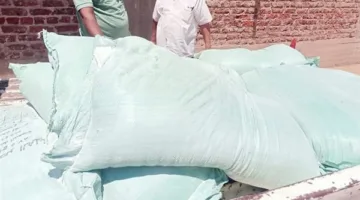 وزارة التموين في الأقصر: مصادرة طن من الدقيق المدعوم قبل بيعه في السوق غير القانونية