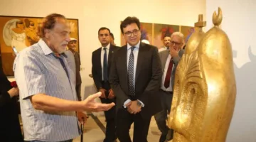 وزير الثقافة يطلق النسخة 45 من المعرض العام بمشاركة 326 فنانًا ويأمر بتغيير اسمه إلى “معرض مصر”
