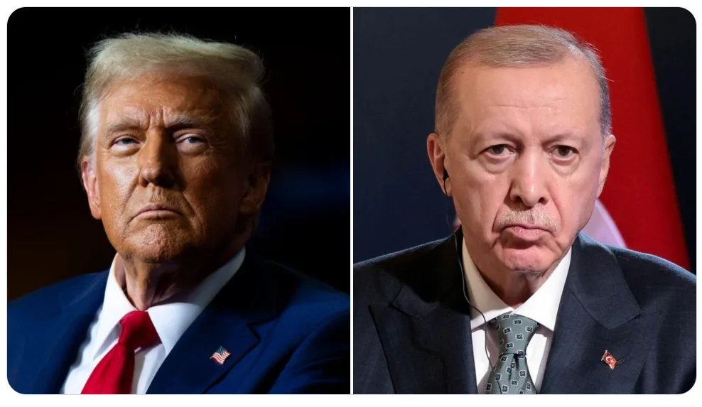 الرئيس التركي ونظيره الأمريكي يتناولان الاعتداءات الإسرائيلية على إيران الرئيس التركي ونظيره الأمريكي يتناولان الاعتداءات الإسرائيلية على إيران