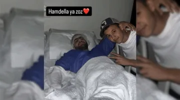 ابن أحمد السقا في المستشفى وشقيقه ياسين يطمئن الجمهور بصورة.