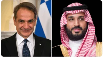 ولي العهد السعودي يناقش مع رئيس الوزراء اليوناني التطورات الحالية في المنطقة