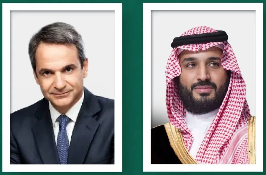 ولي العهد ورئيس وزراء اليونان يناقشان الأوضاع في المنطقة