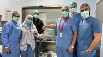 زراعة جهاز قلب صناعي لرجل في الخمسين من عمره