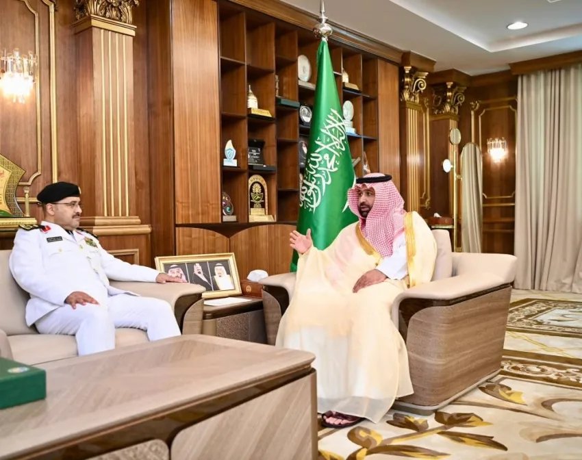 أمير جازان يستعرض achievements قوات حرس الحدود