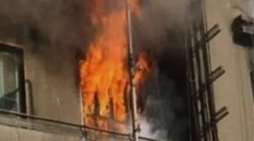 بسبب شاحن الهاتف.. إخماد حريق في شقة بالحوامدية