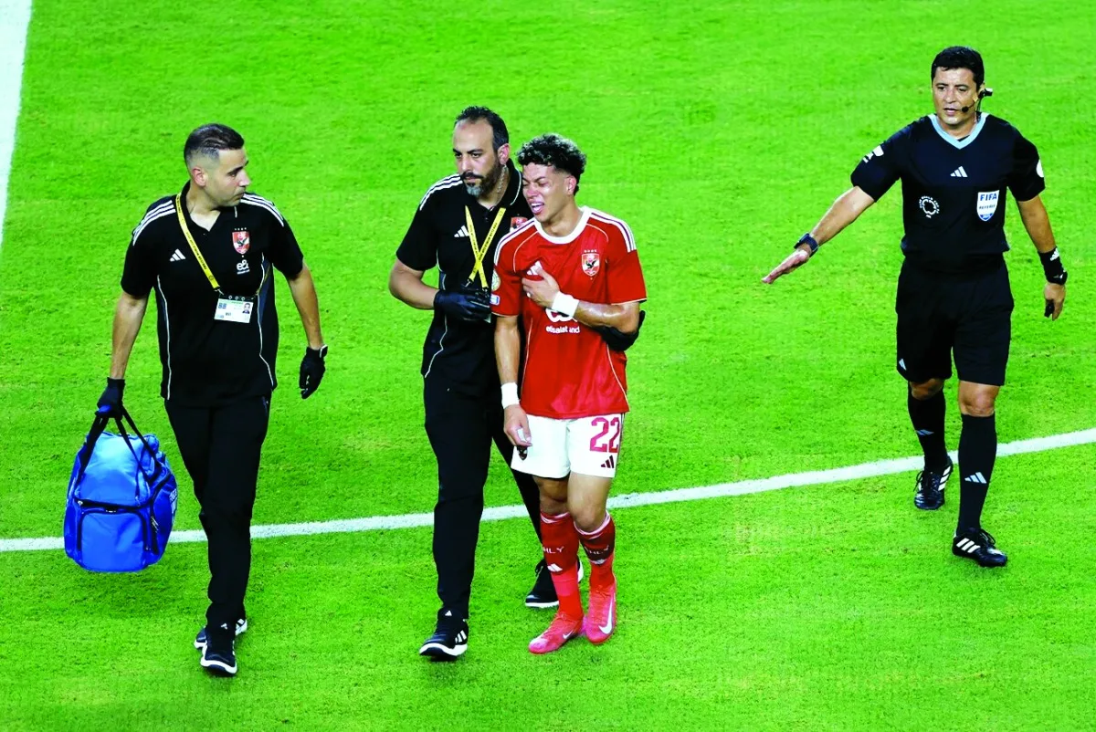 كأس العالم للأندية: غياب عاشور عن الأهلي بسبب الإصابة