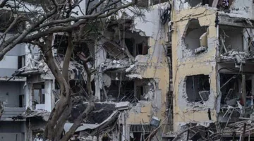 شاهد بالصور: الدمار الذي حل في تل أبيب