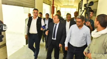 محافظ أسيوط يدشن موقف سيارات الغنايم بعد تحديثه باستثمار قدره 40 مليون جنيه