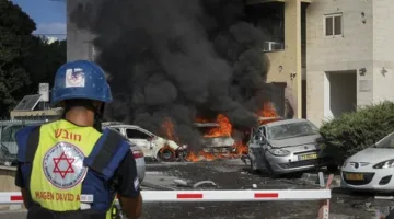 الشرطة الإسرائيلية: الأوضاع حرجة في المنطقة المستهدفة بصواريخ إيرانية