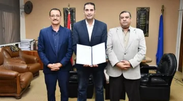 مدير جديد لقسم مراقبة مخزون السلع في جامعة قناة السويس