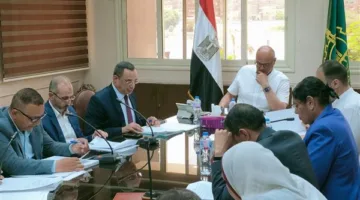 محافظ القليوبية يتولى رئاسة اجتماع مجلس المناطق الصناعية