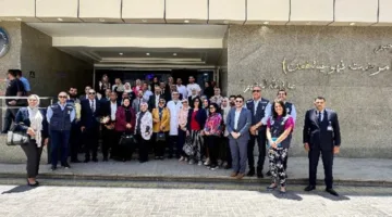 وفود دولية رفيعة المستوى تقوم بزيارة نظام التأمين الصحي الشامل في مدن القناة
