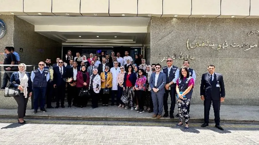 وفود دولية رفيعة المستوى تقوم بزيارة نظام التأمين الصحي الشامل في مدن القناة وفود دولية رفيعة المستوى تقوم بزيارة نظام التأمين الصحي الشامل في مدن القناة