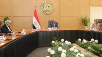 وزير الكهرباء يناقش مع وفدَي بنك الاستثمار والاتحاد الأوروبي كيفية تعزيز التعاون المشترك