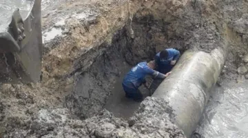 انفجار غير متوقع في خط مياه الشرب في كفر الدوار يؤدي إلى انقطاع المياه عن 3 مناطق لمدة 4 ساعات