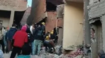 جهود كبيرة لإنقاذ فتاة محاصرة تحت أنقاض منزل collapsed في قنا