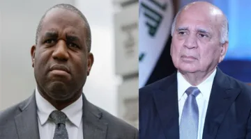 العراق وبريطانيا تناقشان التطورات الإقليمية وطرق تحقيق السلام.