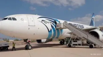 مصر للطيران تنظم غدًا 22 رحلة لإعادة حجاج بيت الله الحرام إلى الوطن