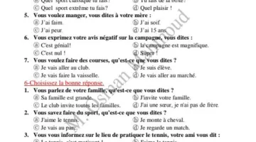 ثانوية عامة 2025: تحميل مراجعة ليلة الامتحان لمادة اللغة الفرنسية بصيغة PDF