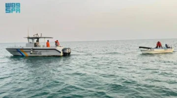 حرس الحدود في مكة ينجح في إنقاذ مقيم مصري من الغرق في البحر