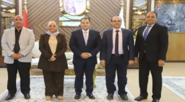 لجنة مجلس الجامعات الأهلية تقييم الموارد المالية والبشرية في جامعة جنوب الوادي