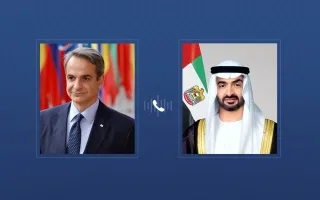 خلال مكالمة هاتفية.. رئيس الدولة ورئيس وزراء اليونان يتناولان التعاون الثنائي وآخر تطورات المنطقة.