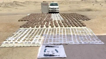 مصرع عنصرين إجراميين بعد مواجهة شرطة عنيفة بحوزتهما 2 طن من المخدرات
