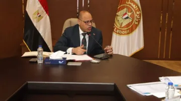 وفاة 4 عمال وإصابة 2 آخرين.. وزير العمل يتابع حادث انهيار مدخنة مصنع الطوب في الصف