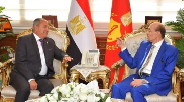 محافظ بورسعيد يستضيف الفنان محمد صبحي