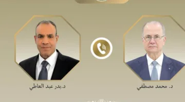مكالمة هاتفية بين وزير الخارجية ووزير الهجرة ورئيس الوزراء الفلسطيني