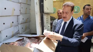 محافظ المنوفية يشرف على تسلم 2 طن من اللحوم لتوزيعها على الأسر الأكثر احتياجًا.