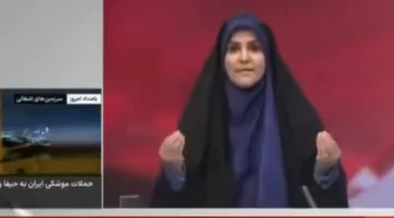لحظة استهداف مبنى الإذاعة والتلفزيون الإيراني | فيديو
