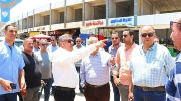 لليوم الرابع: عمليات شاملة لتنظيم الشوارع وإزالة العوائق في السادات