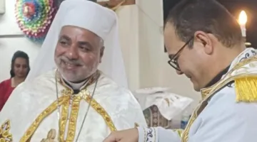الأنبا عمانوئيل يتولى قيادة قداس المناولة الاحتفالية في كنيسة هروب العائلة المقدسة بقنا