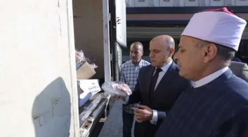تحت إطار «صكوك أضاحي».. توزيع 2 طن من اللحوم على الأسر المستحقة في مراكز كفر الشيخ