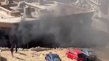 إخماد حريق ناتج عن مخلفات قرب مول قديم في حدائق الأهرام دون وقوع إصابات