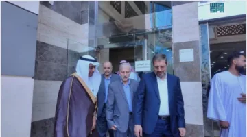مشاط يقوم بجولة تفقدية لمواقع إقامة الحجاج الإيرانيين في مكة المكرمة
