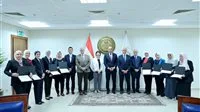 وزير التعليم ونائب رئيس «جايكا» يكرمان المجموعة الرابعة من مدربي فعّاليات التوكاتسو
