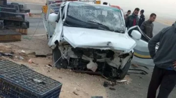 التعرف على وضعية 10 جرحى في طريق الإسماعيلية الصحراوي