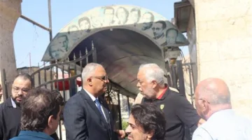الصبروط يزور نادي نقابة المهن التمثيلية مع النقيب أشرف زكي