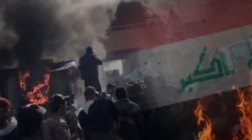 عاجل.. مؤيدو إيران يتسلّلون إلى السفارة الأمريكية في العراق