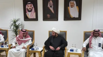 الشيخ المسعودي ينظم اجتماعاً لتيسير دخول الحجاج