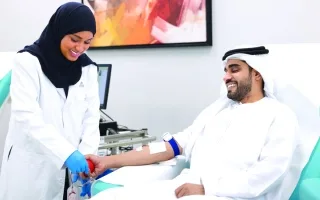 «دمي لوطني» تقدم 500 ألف وحدة دم للمرضى المحتاجين