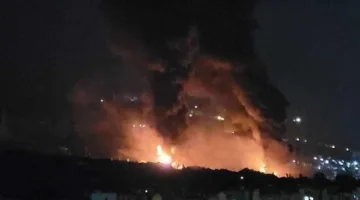 sirens wail in Tel Aviv and Nevatim base on alert for potential Iranian attack